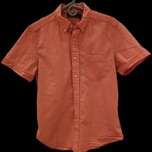 Nautica Seersucker Short Sleeve button down shirt